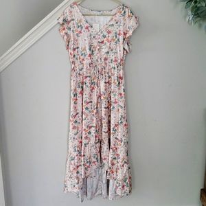 Large flowery, flowy dress